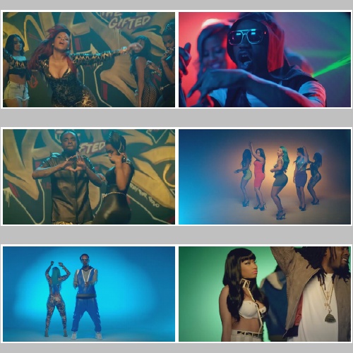 Wale & Nicki Minaj & Juicy J - Clappers (2013) WEB HD720