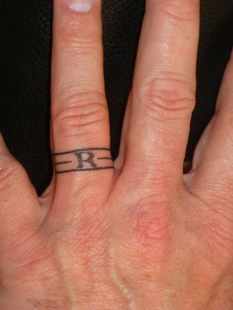 Новые свадебные традиции - тату вместо обручального кольца