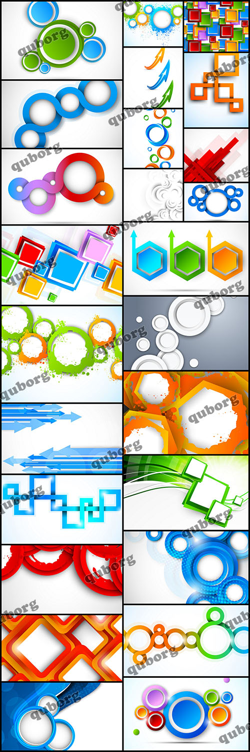 Stock Vector - Collection of Vector Abstract Backgrounds Part 16