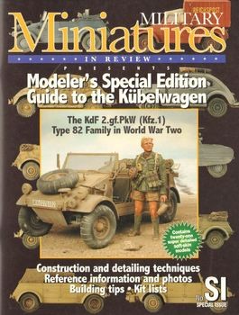 Modelers Special Edition Guide to Kubelwagen (Military Miniatures in Review Special Issue)