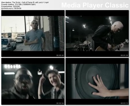 The Script - Hall of Fame (ft. will.i.am) mp4
