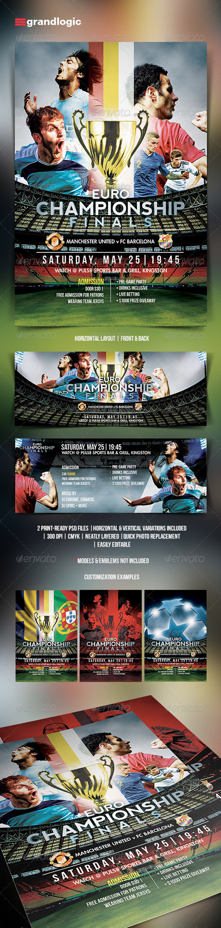 PSD - Soccer Tournament Flyer