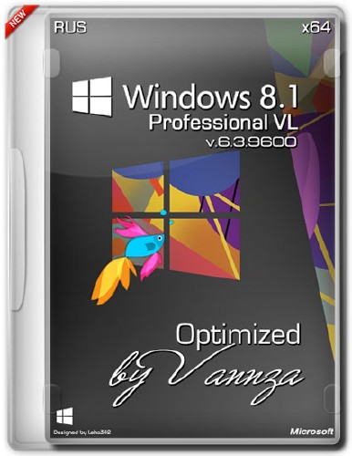 Windows 8.1 x64 Pro VL Optimized by Vannza (RUS/2013)