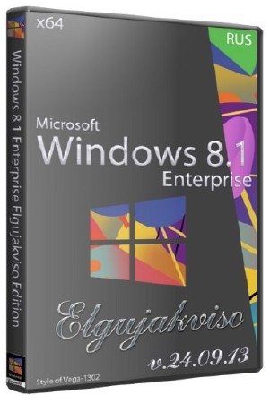 Windows 8.1 Enterprise x64 Elgujakviso Edition v24.09.13 (RUS/2013)