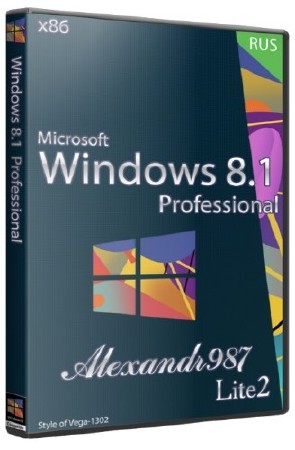 Windows 8.1 Professional Lite2 by Alexandr987 (x86/RUS/2013)