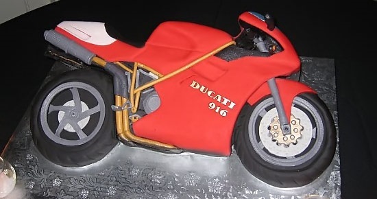 Мототорты и мотопирожные Ducati. Часть 2