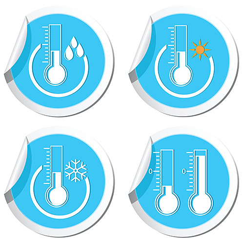 VECTOR CLIPART -   / Weather Forecast - Icons set 1