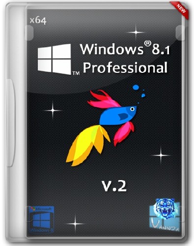 Windows 8.1 x64 Pro Vannza v.2 (2013/RUS)