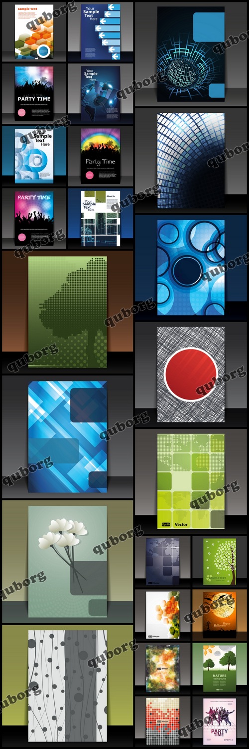 Stock Vector - Flyers and Templates 7