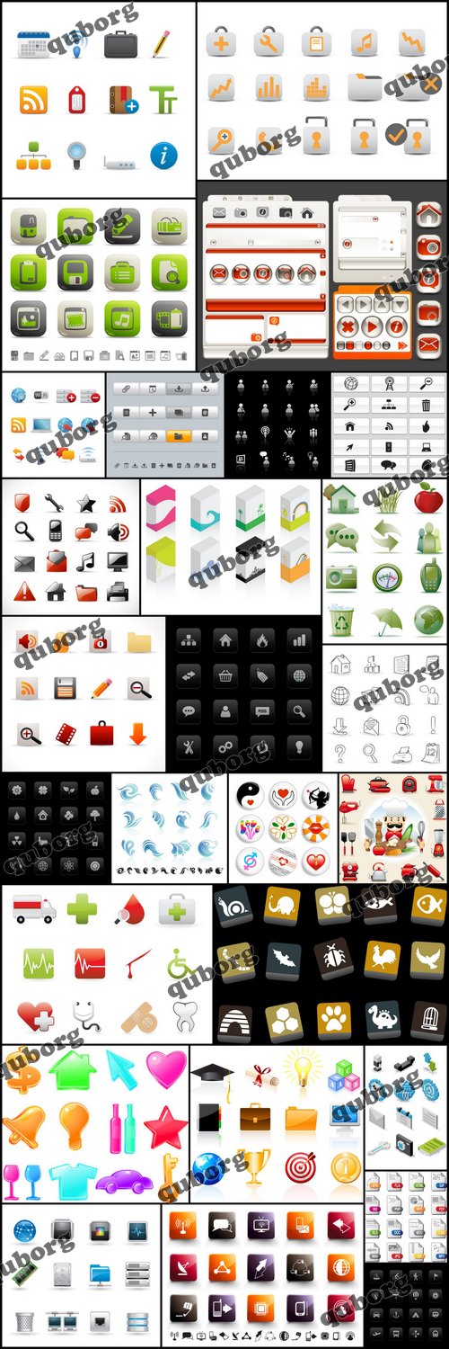 Stock Vector - Icons