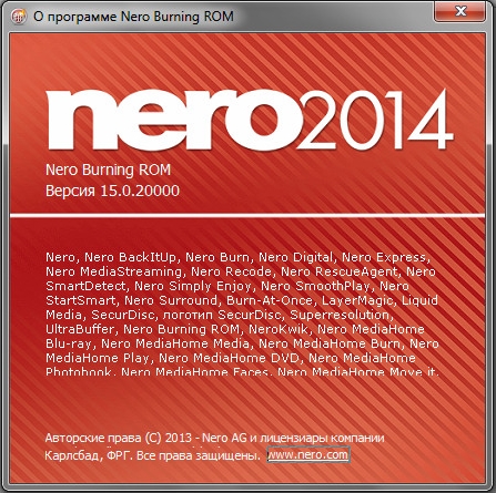 Nero Nero Express/Burning ROM 2014 в.15.0.20000 RePack