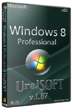 Windows 8 x86 Pro UralSOFT v.1.87 (RUS/2013)
