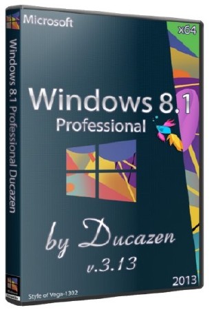 Windows 8.1 Professional x64 v.3.13 Ducazen (RUS/2013)
