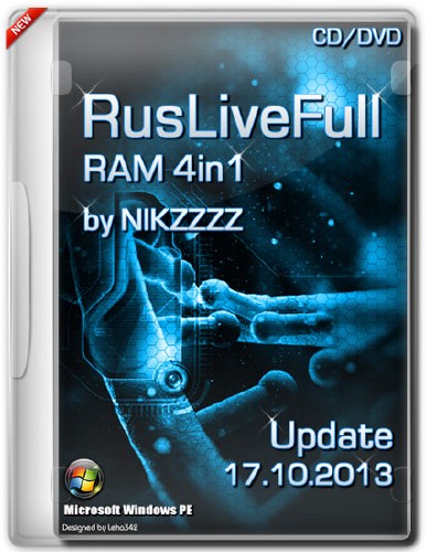RusLiveFull RAM 4in1 by NIKZZZZ CD/DVD (17.10.2013)
