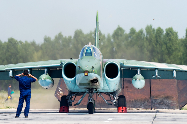The Su-25SM is ready to fly