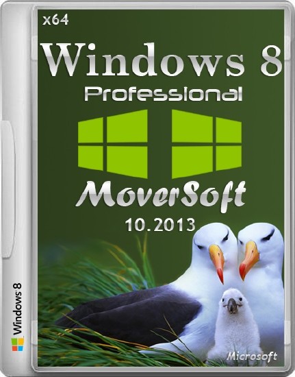 Windows 8 Professional 6.2.9200 x64 MoverSoft v.10.2013 (RUS/2013)