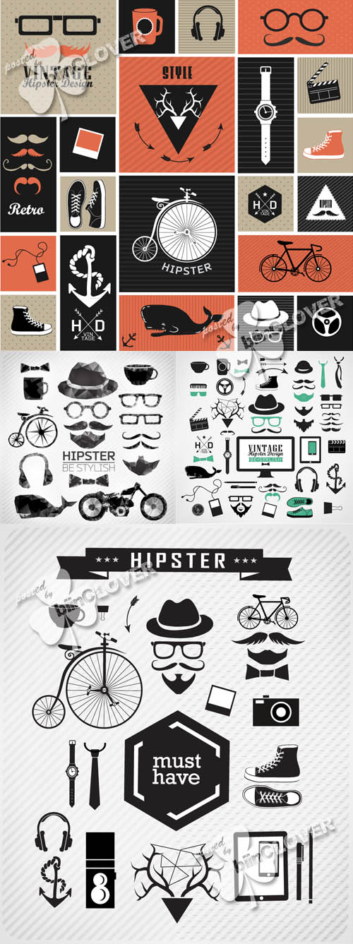 Hipster style elements 0504