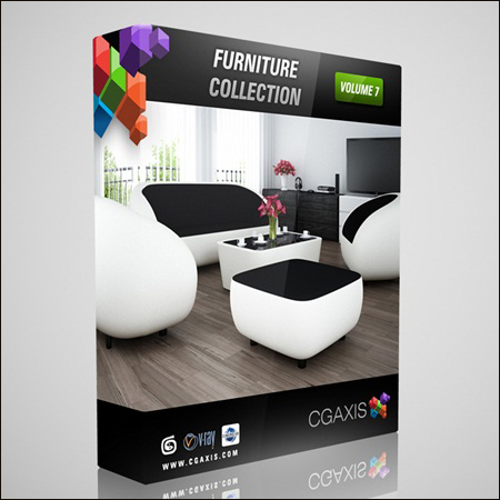 [Max] CGAxis Models Volume 7 Furniture