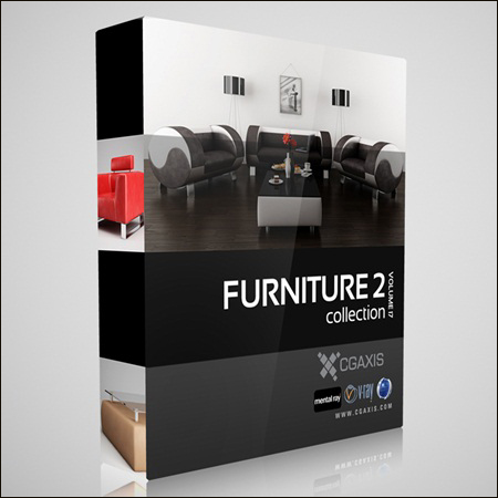 [3DMax] CGAxis Models Volume 17 Furniture II