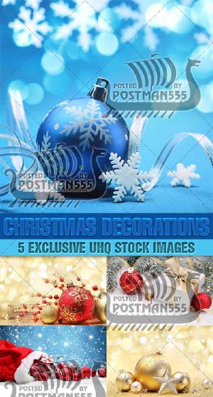    ,   | New year and Christmas, greeting backgrounds -  