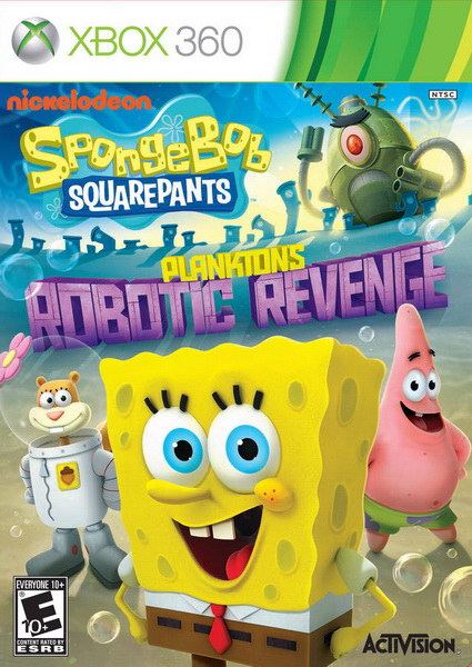 SpongeBob SquarePants: Plankton's Robotic Revenge (2013/RF/ENG/XBOX360)