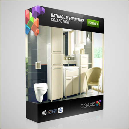 CGAxis Models Volume 2: Bathrooms Full
