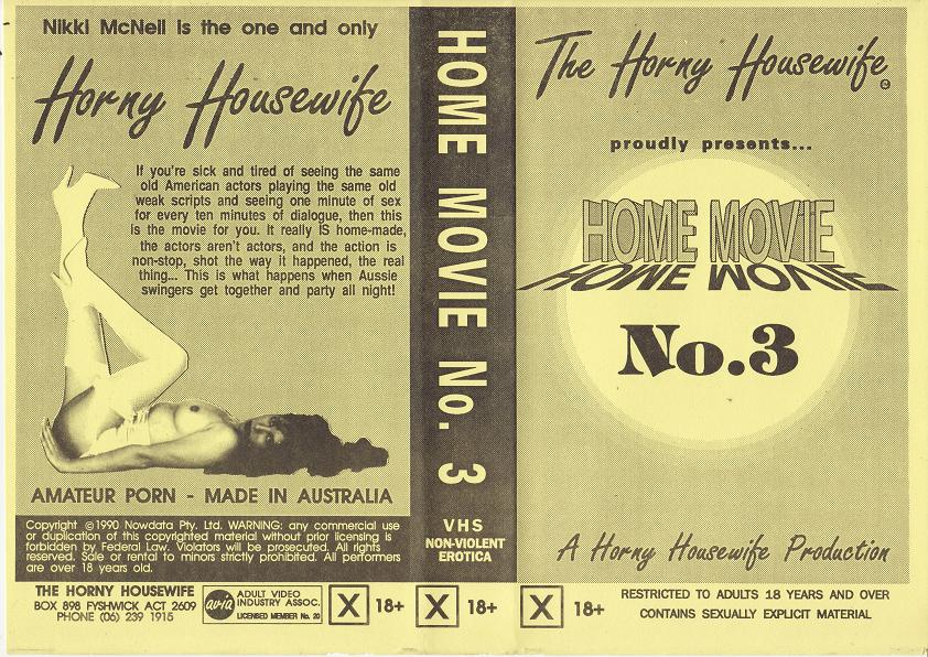 Horny Housewife #3 /   #3 (Horny Housewife Production) [1990 ., Classic, Lesbian, Anal, Double Penetration, Toys, Hardcore, All Sex, VHSRip, 480p [url=https://adult-images.ru/1024/35489/] [/url] [url=https://adult-