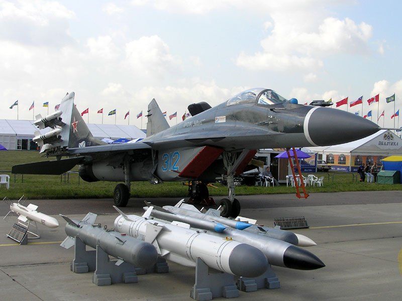 Россия в 2012 собирается начать поставки МиГ-29 индийским ВВС по контракту 2010 года