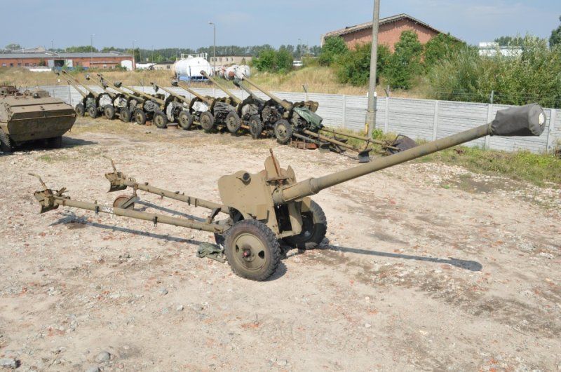 Послевоенная противотанковая артиллерия. 85-миллиметровая ПТП Д-44