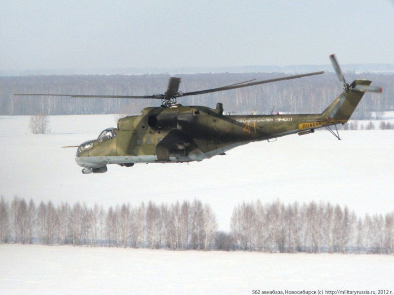 Пресс-тур на 562 авиабазу армейской авиации (Толмачево, Новосибирск)