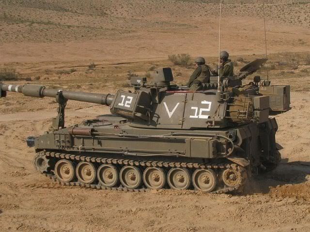 Israel replaces the 155-mm howitzer smart missiles