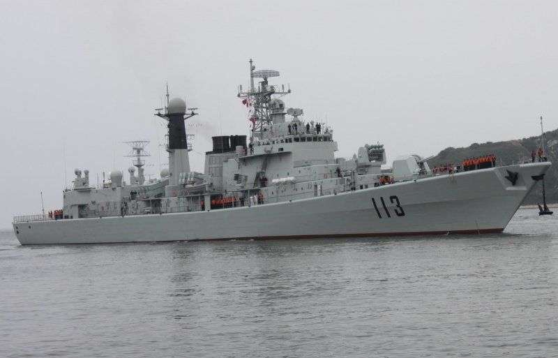 Корабли китайских ВМС в Черном Море