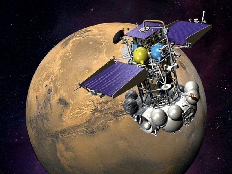 На орбите Земли завис марсианский зонд