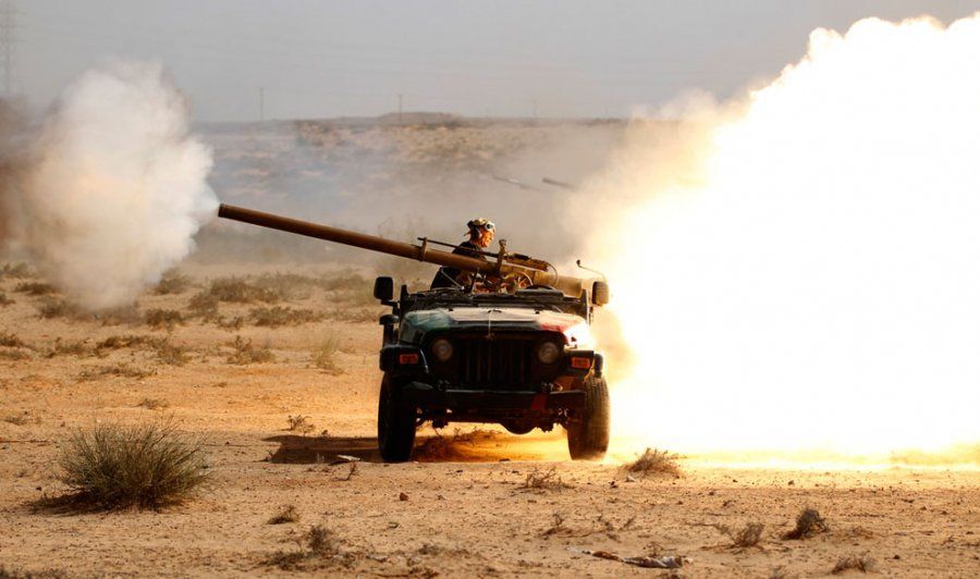 Повстанцы в Ливии атакуют последние очаги сопротивления сил Каддафи