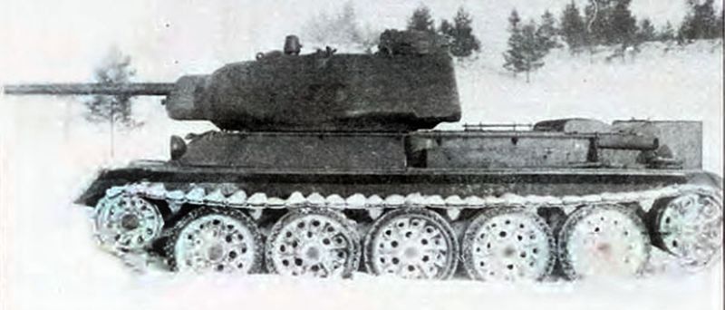 Достойная смена танка Т-34 – Т-44