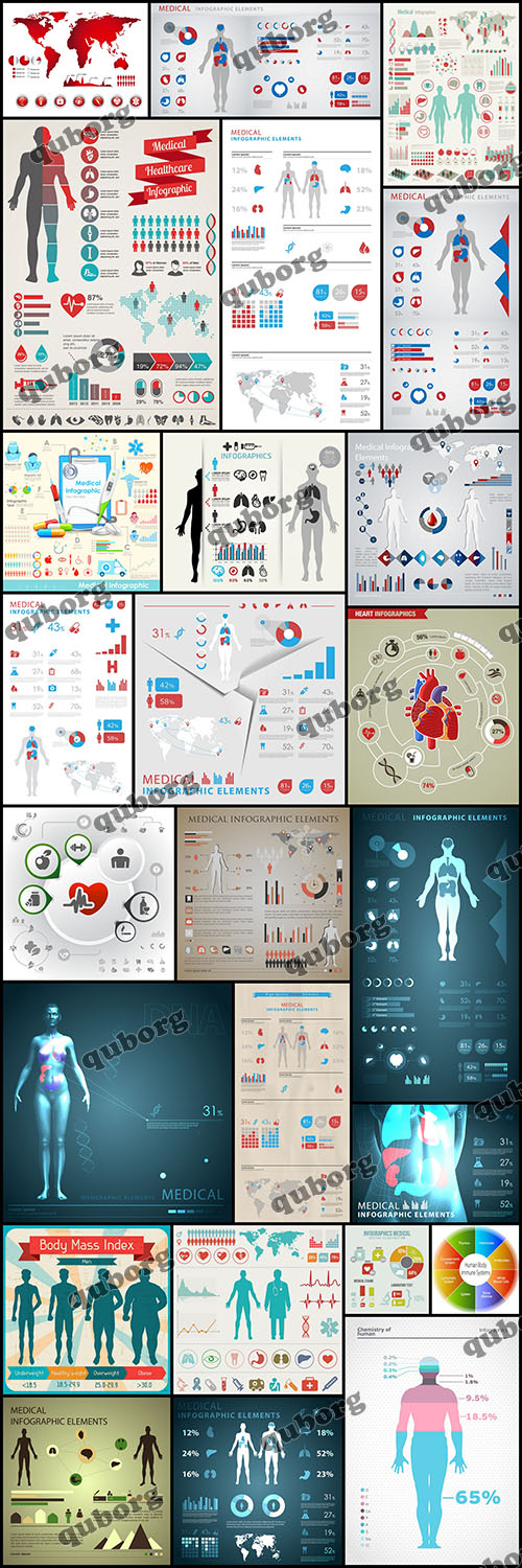 Stock Vector - Medical Infographics