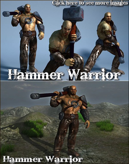 DEXSOFT-GAME : Hammer Warrior animated characters