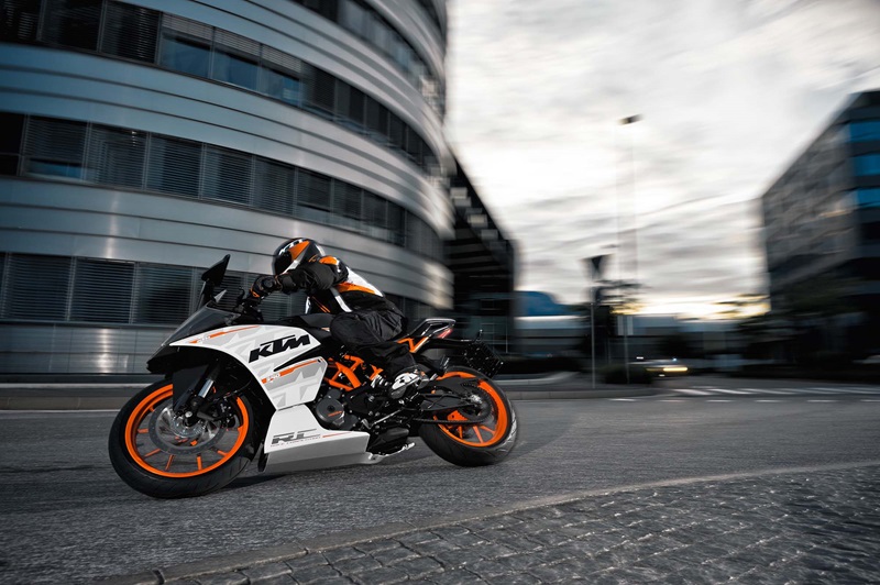 Новый мотоцикл KTM RC390 2014