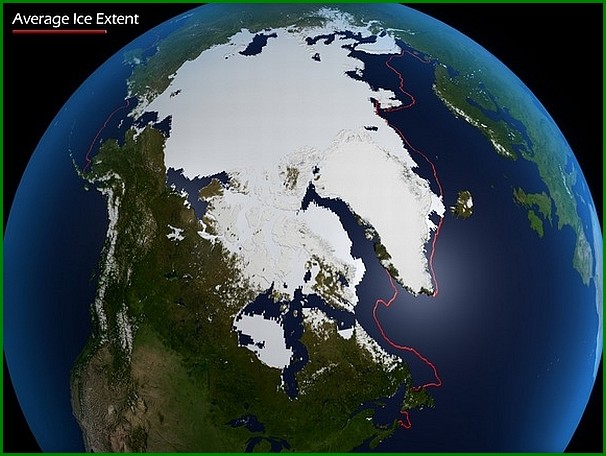 Unicellular algae BACK FROM THE PACIFIC in the Arctic due to melting of polar ice