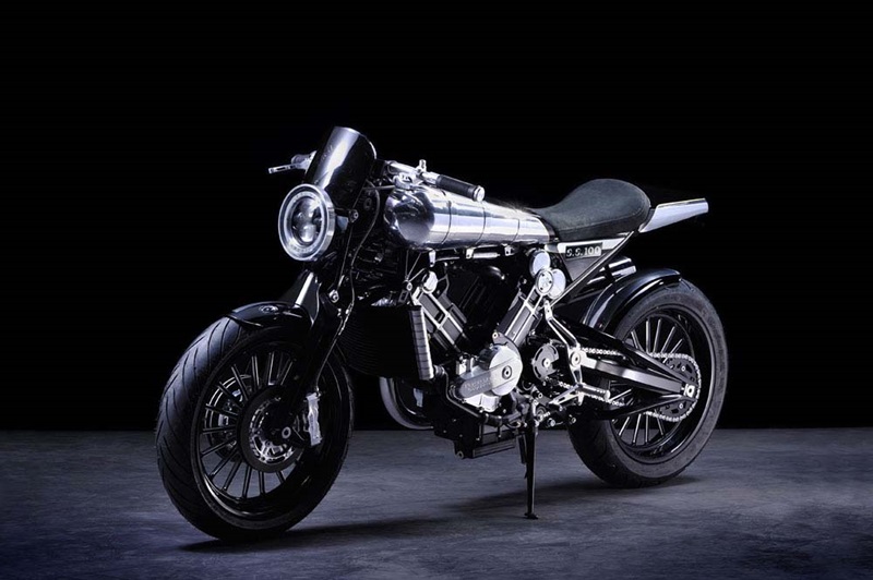 Новый ретро мотоцикл Brough Superior SS100 2014