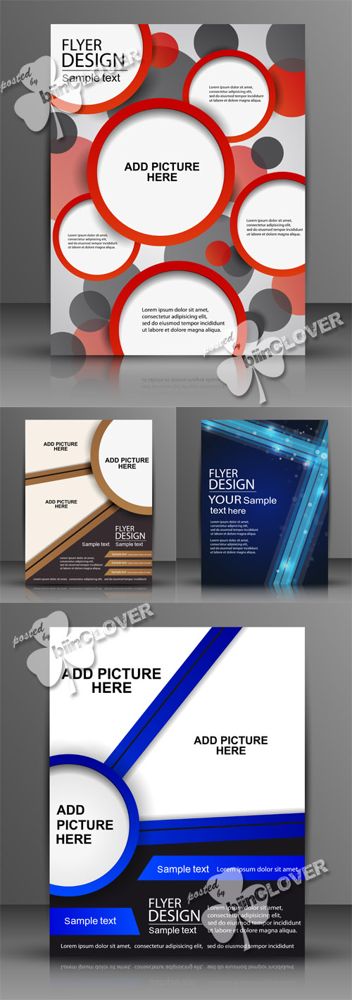Abstract flyer design 0512