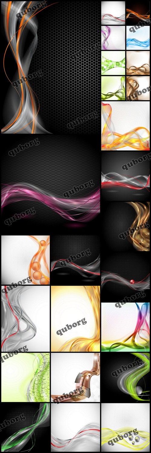 Stock Vector - Collection of Vector Abstract Backgrounds Part 45