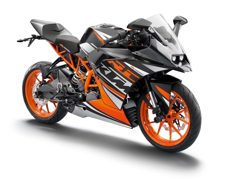 Спортивные мотоциклы KTM RC200 и RC125 2014