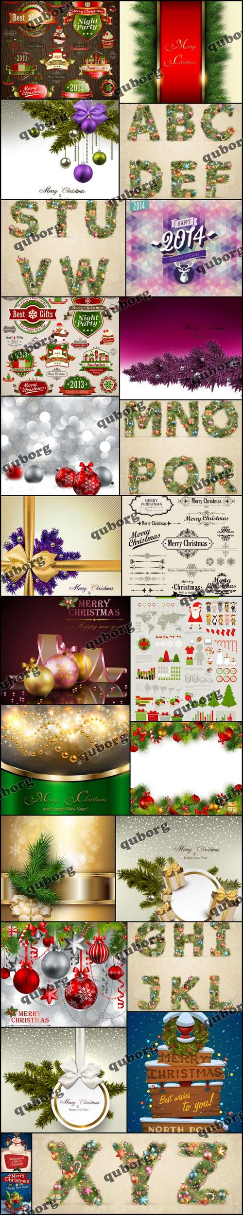 Stock Vector - Christmas Collection 5
