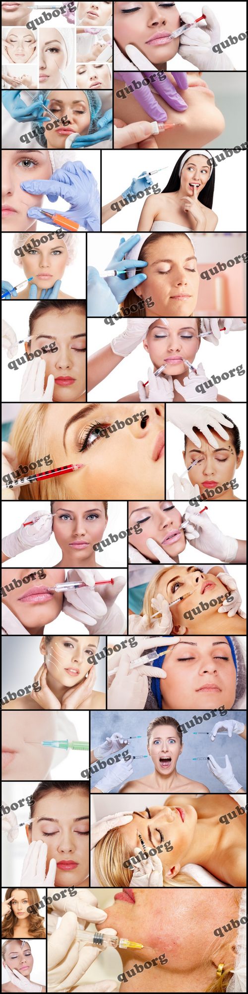 Stock Photos - Treatment with Botox