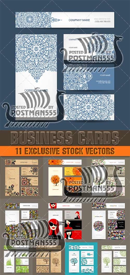 Визитные карточки дизайн, стиль, коллекции | Business cards design, style, collection, вектор