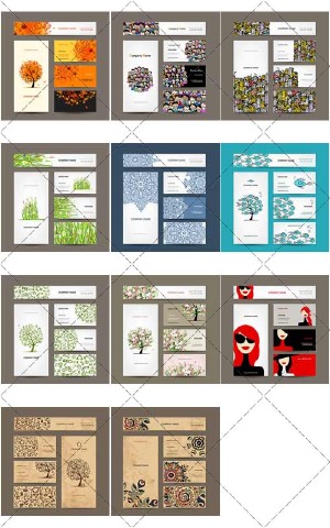   , ,  | Business cards design, style, collection, 