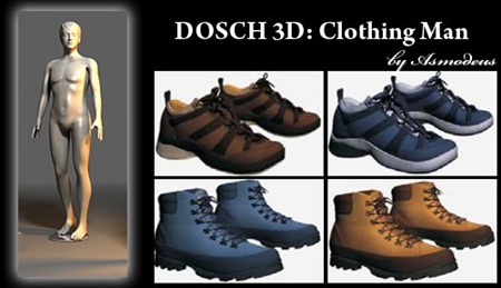 DOSCH DESIGN 3D : Clothing Man by Asmodeus (reup)