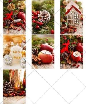      | Beautiful Christmas Christmas decorations under tree -  