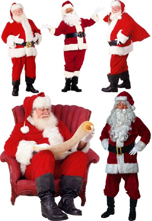 Санта Клаус - рождественский клипарт